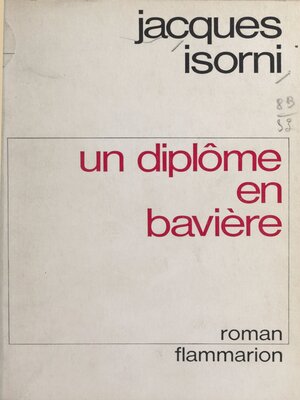 cover image of Un diplôme en Bavière